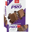 Power Crunch PRO Protein Wafer Bars, High Protein Snacks mit köstlichem Geschmack, Triple Chocolate, 2.0 Ounce (4 Count)