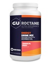 GU Energy Roctane Ultra Endurance Energy Drink Mix, Vegan, Gluten-Free, Kosher, 35mg Koffein, und Dairy-Free n-the-Go Energy for Any Workout, 3.44-Pound Jar, Tropical Fruit