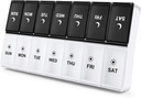 DANYING Extra große Pill Organizer 2 Mal am Tag, XL Wöchentliche Pille Box 2 pro Tag, AM PM Pille Case, Tag Nacht Pille Container 7 Tag, Vitamin Case zweimal pro Tag
