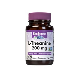 Bluebonnet Nutrition L-Theanin 200 mg, 30 Count