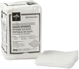Medline Non-Sterile Baumwolle gewebt Gauze Schwämme, 8 Ply, Ideal für Wund Dressing und Reinigung, Gehäuse von 4000