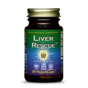 HealthForce SuperFoods Liver Rescue - Natural Liver Cleanse - mit Milch Thistle & Dandelion Root - Glutenfrei & Vegan - 30 Kapseln