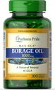 Puritans Pride Borage Öl, 1 Gramm