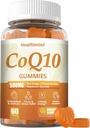 1 Pack 500MG Coq10 Gummie - 3X Bessere Absorption, Plus Omega-3, Magnesium, Vitamin B3 & Zink - Coenzym Q10 Ergänzungen für Herzgesundheit, Cellular Energy & Antioxidant, Vegan, 60 Zähler