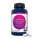 MD Life L-Methylfolat 7,5 mg Supplement - Professional-Grade Active L Methylfolate Supplement - 60 Kapseln - L-Methylfolat 7.5mg - Maximale Potenz MTHFR W/Essential Aminosäuren