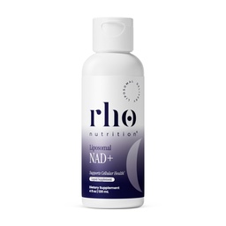 Rho Nutrition Liposomal NAD+ – Flüssige Ergänzung zur Unterstützung der Absorption – Aktive Form von NAD+ Hilft zur Unterstützung normaler zellulärer Gesundheit, gesunder Alterung, Energiemetabolismus und allgemeine Vitalität