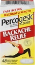 Percogesic Backache Relief Schmerzlinderung, Maximale Stärke, 48 Tabletten (2 Packung)