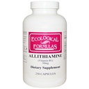 Ökologische Formeln Allithiamin Vitamin B1, 50 mg, 250 Kapseln