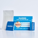 Hydrokolloid & Alum Stone Cold Sore Care Pack ist ein First-of-its-Kind, Revolutionäre Drei-Part-Behandlung, Kombination von Hydrokolloid Patches, Alum Stone, & Lip Balm, um Ihre kalte Sore zu beruhigen