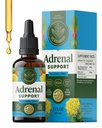 HERBAMAMA Adrenal Support Liquid Drops - Vegan Adrenal Tincture mit Ashwagandha Root & Rhodiola Rosea Extract - Non-GMO, Alkohol & Sugar-Free Supplement - 28-Day Supply