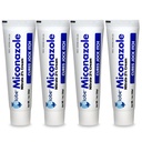 Globe (4 Pack) Miconazol Nitrat 2% Antifungal Cream, Cures Die meisten Athleten Fuß, Jock Itch, Ringworm und mehr. 1 OZ Tube