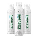 Biofreeze Professional Schmerzlinderung Spray für Knie, Neck, Hüfte, Gelenk, Schulter, & Einfache Rückenschmerzen, Arthritis Schmerzlinderung, Sore Muscle Relief, Colorless Menthol Spray 4 Fl Oz (Pack mit 3)
