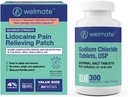 WELMATE Recovery Bundle: Natriumchlorid Tabletten, 300ct + 4% Lidocaine Numbing Patch 30 ct