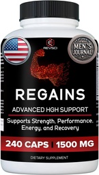 HGH Ergänzungen für Männer und Frauen - Regains natürliche anabole Muskelwachstum Gebäude & Human Growth Hormone für Männer, Muskelaufbau für Männer, Muskel Erholung Post Workout Supplement, 240 Protein Pillen