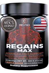 HGH Ergänzungen für Männer und Frauen, REVSCI Regains Max Amino Acids Supplement, Post Workout Recovery Powder, Anabolic Muskel Erholung & Muskelaufbau für Männer, HGH Human Growth Hormone Booster Supplement