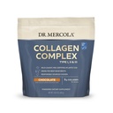 Dr. Mercola Collagen Complex Powder - Unterstützt Hautelastizität und Gelenkfunktion - Multi-Source Collagen Typen I II III - 10.89 Unze (30 Servierungen) - Schokolade