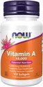JETZT Lebensmittel, Vitamin A, 10.000 IU, 100 Softgels