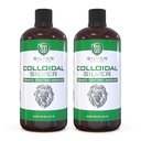 ** Verbesserte kolloidale Silberflüssigkeit – Ultimate Immun Support Supplement | Immunität Boost & Immun Booster für Erwachsene | Silber Wasserlösung für Immunabwehr | 30 PPM Strukturiertes Silber | 2 Pack**