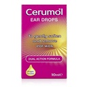 Dual Action Ear Drops, 10ml, Gentle Formulation, Hilft, Symptome von Ear Wax, Erweicht Earwax, Dropper Included