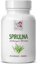 blaue Spirulina Kapseln - Spirulina blau - SPIRUILINA 500MG - Spirulina Tabletten - Spirulina und Chlorella Pulver bio, Spirulina Kräuterergänzungen, Energiebits Spiruulina Chlorella Tabletten 1Flasche