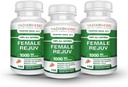 Weibliche Verjüngung von Vadik Kräuter | Kräuterbehandlung für PMS Relief Ergänzung Prämenstrual Cycle Unterstützung | Kräuter Formel Complex für Menstrual Cramp & Perioden | Natürlich Balance Hormone (3 Pack)