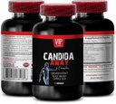 Leber-Support - CANDIDA AWAY - Leber-Supplements, Leber-Support Kräuter, Leber-Support-Reinigung, Candida-Reinigung für Frauen, Candida-Reinigung für Männer, Candida-Reinigung Ergänzung 1 Flasche 60 Kapseln