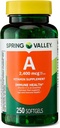 Vitamin A Softgels, 2400 mcg, 250 Count + Portable Pill Container (2 Artikel)