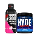 Prosupps L-Carnitin 3000 Stimulans Free Liquid Shots (Dragon Fruit) und Mr. Hyde Signature Series Pre-Workout Energy Pulvered Drink (Blue Razz) Bundle