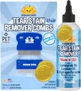 Bodhi Dog Tear Stain Remover & Tear Stain Remover Combs - Gently Entfernt Stains, Schmutz von Pet Eyes - Safe &amp; Sanft auf Hunde und Katzen - Reinigt delicate Fur - Ideal für Grooming & Tear Stain Prävention