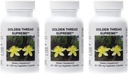 Supreme Nutrition Golden Thread Supreme, 60 Pure Coptis Chinensis Vegetarische Kapseln | Drei Pack