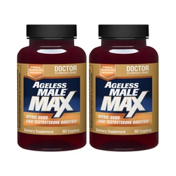 Alterless männlich Max Total Testosteron Booster Supplement für Männer, 120 Caplets