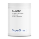 Supersmart OptiMSM (gemalte und hohe Reinheitsformel) - Methyl-Sulfonyl-Methan MSM Pulverergänzung | Vegan & Glutenfrei - 200 g