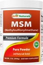 Best Naturals 100% reines MSM Pulver, 1Lb