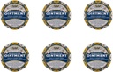 Rawleigh Medicated Ointment: 4.5 oz Blue Tin, Thematischer Chest Rub für Kälte, Nasal Congestion, Minor Aches und Schmerz, mit Camphor, Menthol & Eucalyptus, Non-Greasy Formula - Pack of 6