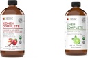 Komplette natürliche Produkte Nieren Komplett (8oz) & Liver Komplett (8oz) Bundle