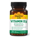 Country Life Vitamin D3 2500 I.U. Glutenfrei, 60 Softgels