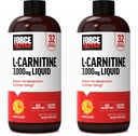 Kraftfaktor L Carnitin Supplement, flüssiges L-Carnitin 3000 mg, um Fett in Energie zu verwandeln, die Muskelerholung zu unterstützen und die zelluläre Energie zu steigern, maximale Stärke, Nicht-GVO, Orangengeschmack, 16 Oz.