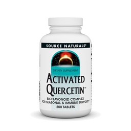 Quelle Naturals Activated Quercetin - Plant-Derived Bioflavonoid Complex - Seasonal & Immune Defense* - 200 Vegetarin Friendly Tablets