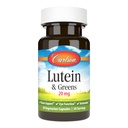 Carlson - Lutein & Greens, 20 mg, Vision Support & Eye Function, Antioxidant, 30 vegetarische Kapseln