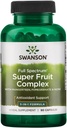 Swanson Mangosteen/Pomegranate/Noni Complex Antioxidans Support Gastorintestinal Support 240 Milligramme 90 Kapseln