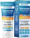 Hermon Powerful Antifungal Ringworm Cream - Effektive Behandlung für Stubborn Ringworm, Jock Itch, Eczema, Tinea Versicolor, Sportfuß - für Erwachsene und Kinder - 100ml