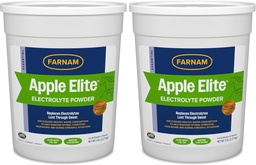 Farnam Apple Elite Horse Elektrolytpulver, Ersetzt Mineralien in Schwitzen während der Übung, extreme Wetter-und Stressbedingungen, 5 lb., 40 Tage Versorgung (Pack von 2)