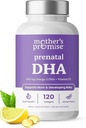 Pränatale DHA für Frauen 600mg + 400 IU Vitamin D3 | 120 Softgels | Unterstützt Gehirngesundheit | Triglycerid Omega 3 Fischöl DHA Pränatale Vitamine für Schwangerschaft & Pflege | 300mg pro Kapsel