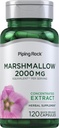 Piping Rock Marshmallow Root Supplement | 2000mg | 120 Kapseln | Herbal Concentrated Extract | Non-GMO, Gluten Free
