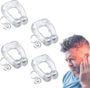 Tinnitus Relief Device, 2/4 Pair Tinnitus Ohr Manschette für Ringen Ohren-Gerät, Stopp Ohrring (2pair)