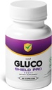 GlucoShield Pro - Natürliche Ergänzung mit Vitaminen B1, B2, B6, Magnesium, Zink & Calcium | Non-GMO, Stimulant-Free, Easy-to-Take | Made in USA, GMP-Certified | 30 Kapseln, 1 Monat Versorgung