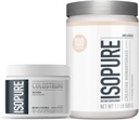 Bundle of Isopure Bovine Colostrum Supplement Powder, Gently Processed, 90 Servings + Isopure Unflavored Creatine Monohydrate Powder, 5g Creatine Monohydrate pro Scoop, 100 Portionen, 500g