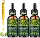 (3 Pack) Soursop Graviola Liquid Drops 2000mg, 98% Absorption für Zellunterstützung & Regeneration, Immune Boost, Leber, pflanzliche Güte, Soursop Bitters Liquid-Sugar/Gluten frei, natürliche Geschmack, 6 Fl Oz