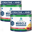 BioTrust Ageless Muscle Builder - Kreatin HMB Pulver mit Vitamin D3 & Betaine - Build & Preserve Natürliche Abbau Muskelmasse & Stärke - Frucht-Punch, 60 Portionen