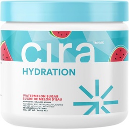 Cira Hydration Powder (45 Servierungen) - Elektrolyt-Getränk-Mischung mit Himalaya Salz für Dehydratation Relief und Erholung - Wassermelone Zucker